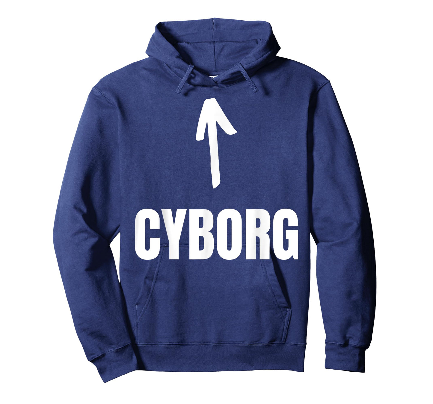 Halloween Cyborg T-Shirt - Unisex-Adults, Kids - Black - Short Sleeve - Crew Neck - Small - Funny Cyborg Design