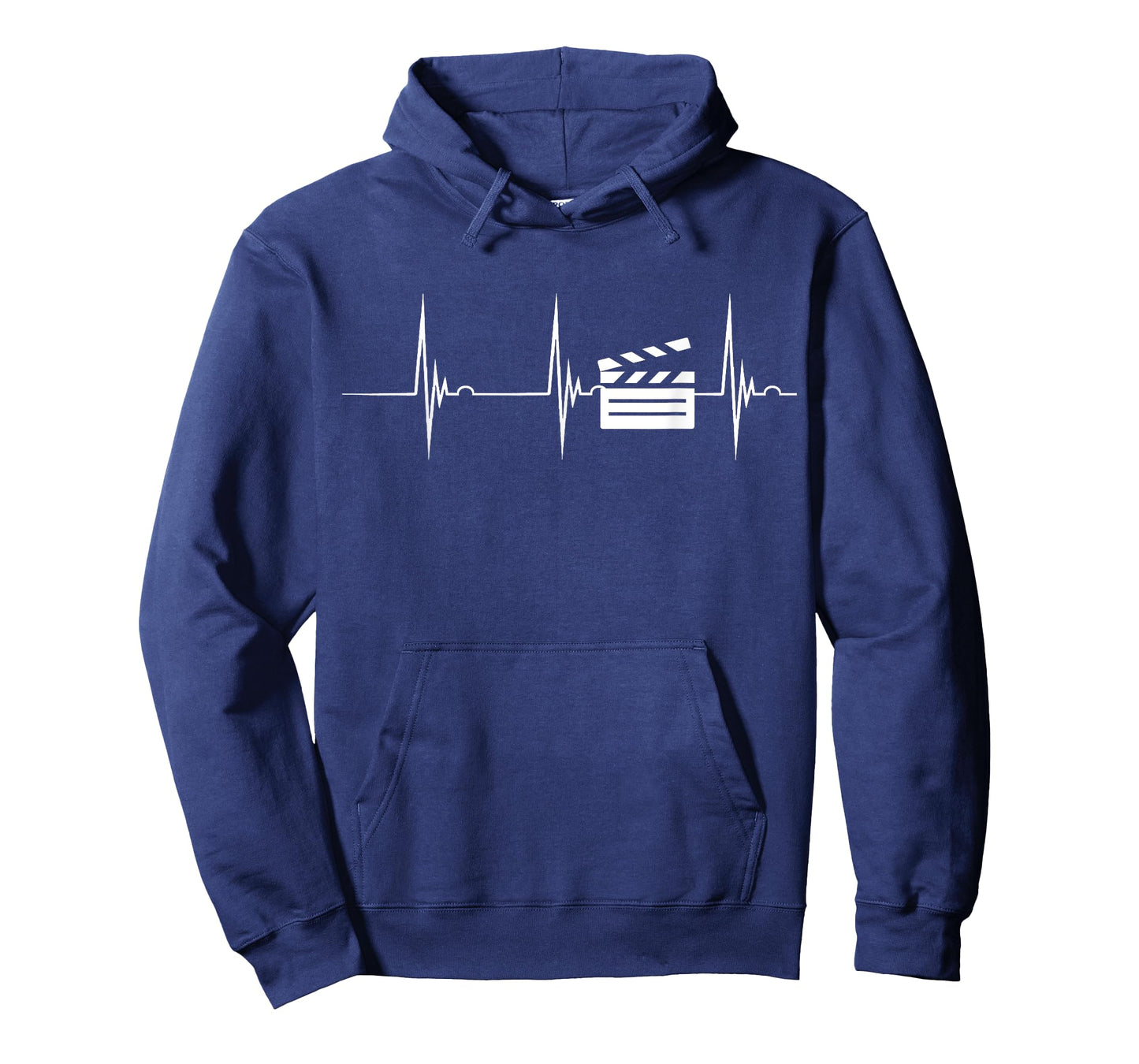 Filmmaker Clapboard Film Producer Heartbeat EKG Pulse T-Shirt