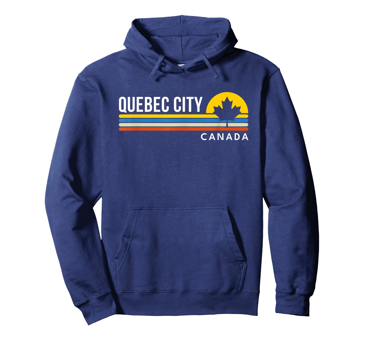 Quebec City Canada Flag Vintage Retro Souvenirs T-Shirt