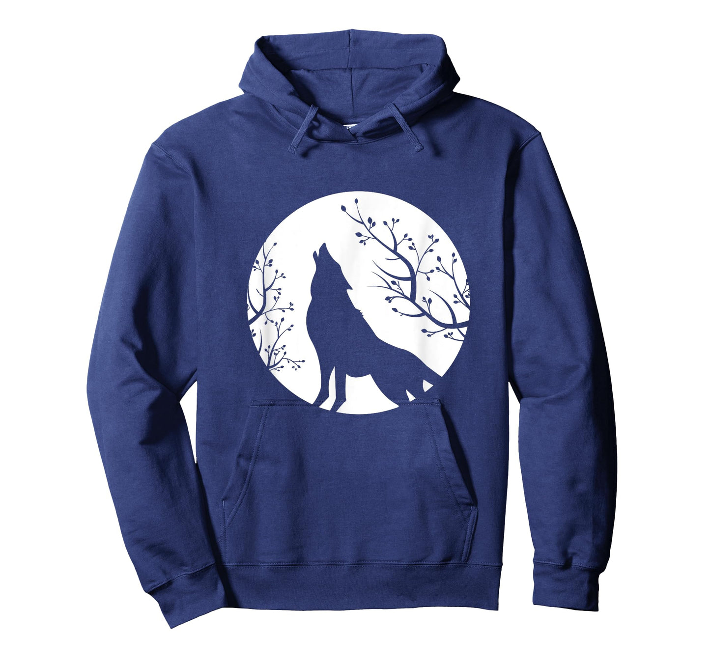 Wolf animal moon flowers animal motif wolf T-Shirt