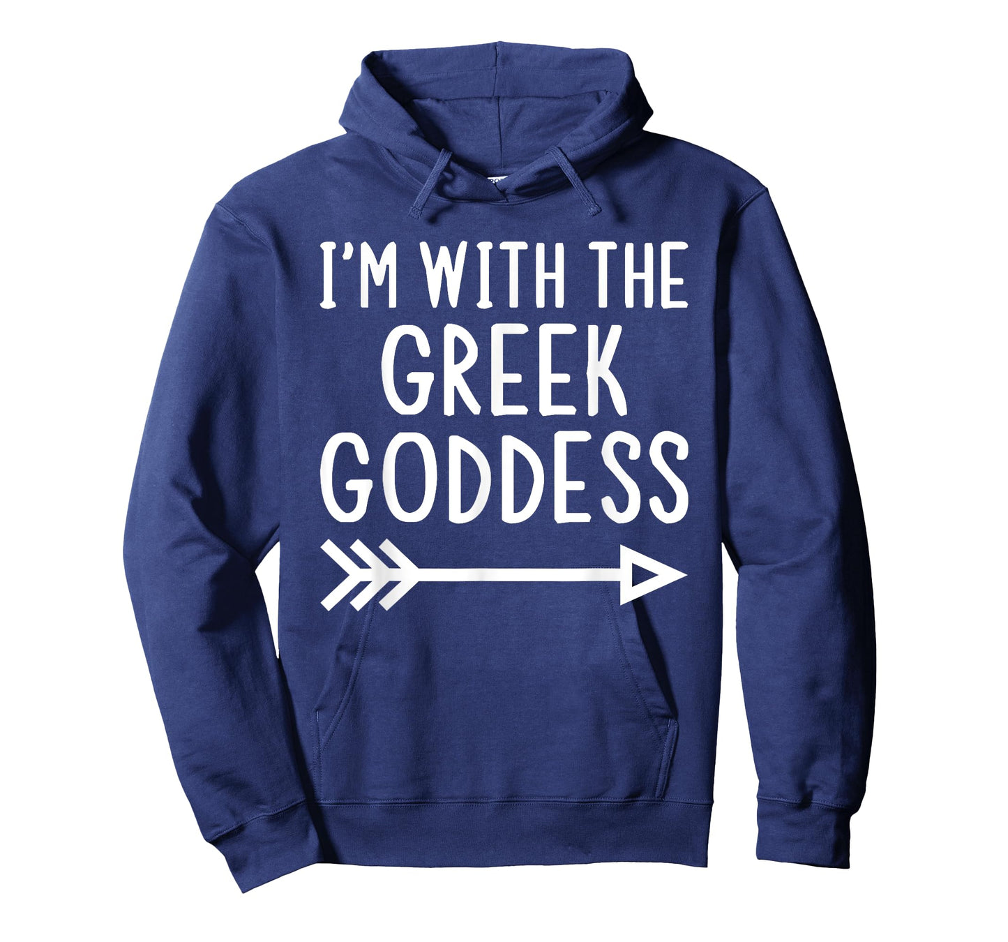I'm With The Greek Goddess Funny Matching Halloween Costume T-Shirt
