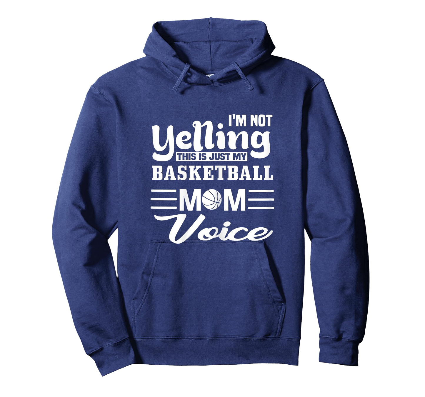 Basketball Mom Yelling Voice T-Shirt