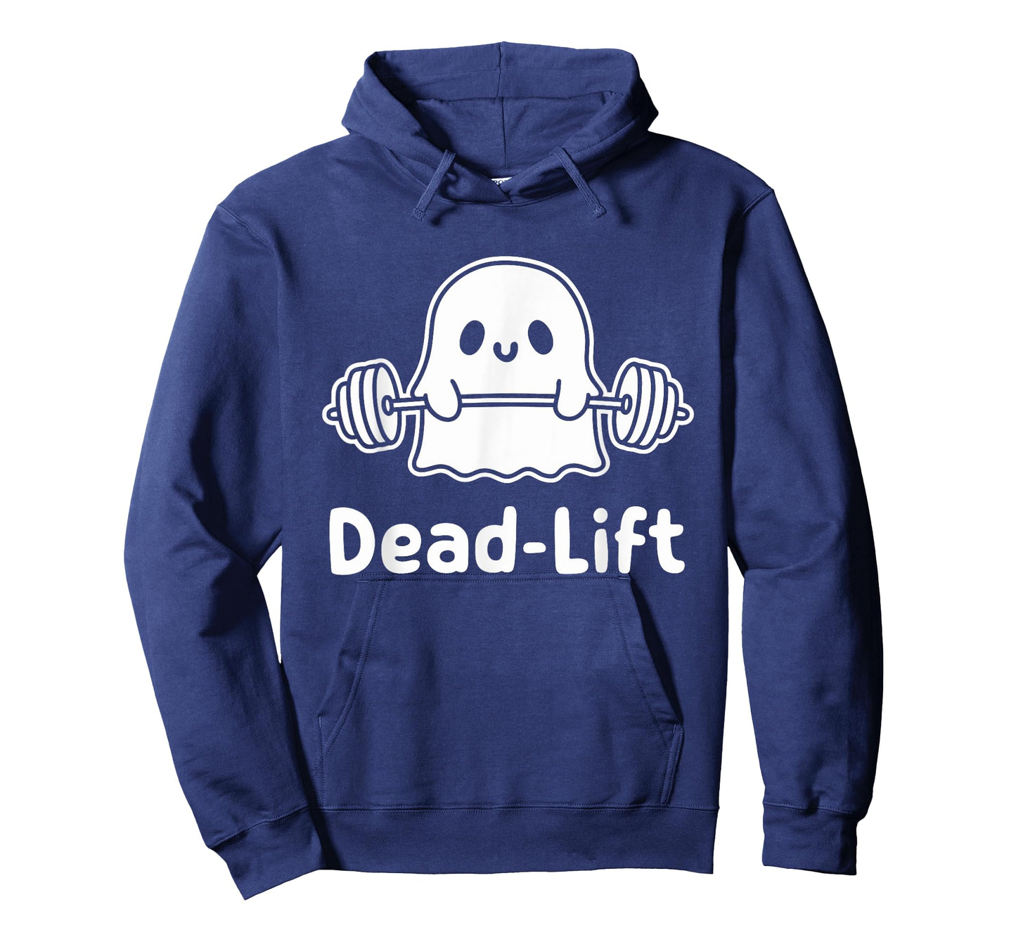 Dead Lift Funny Ghost Gymer Halloween Weight Lifting Workout T-Shirt