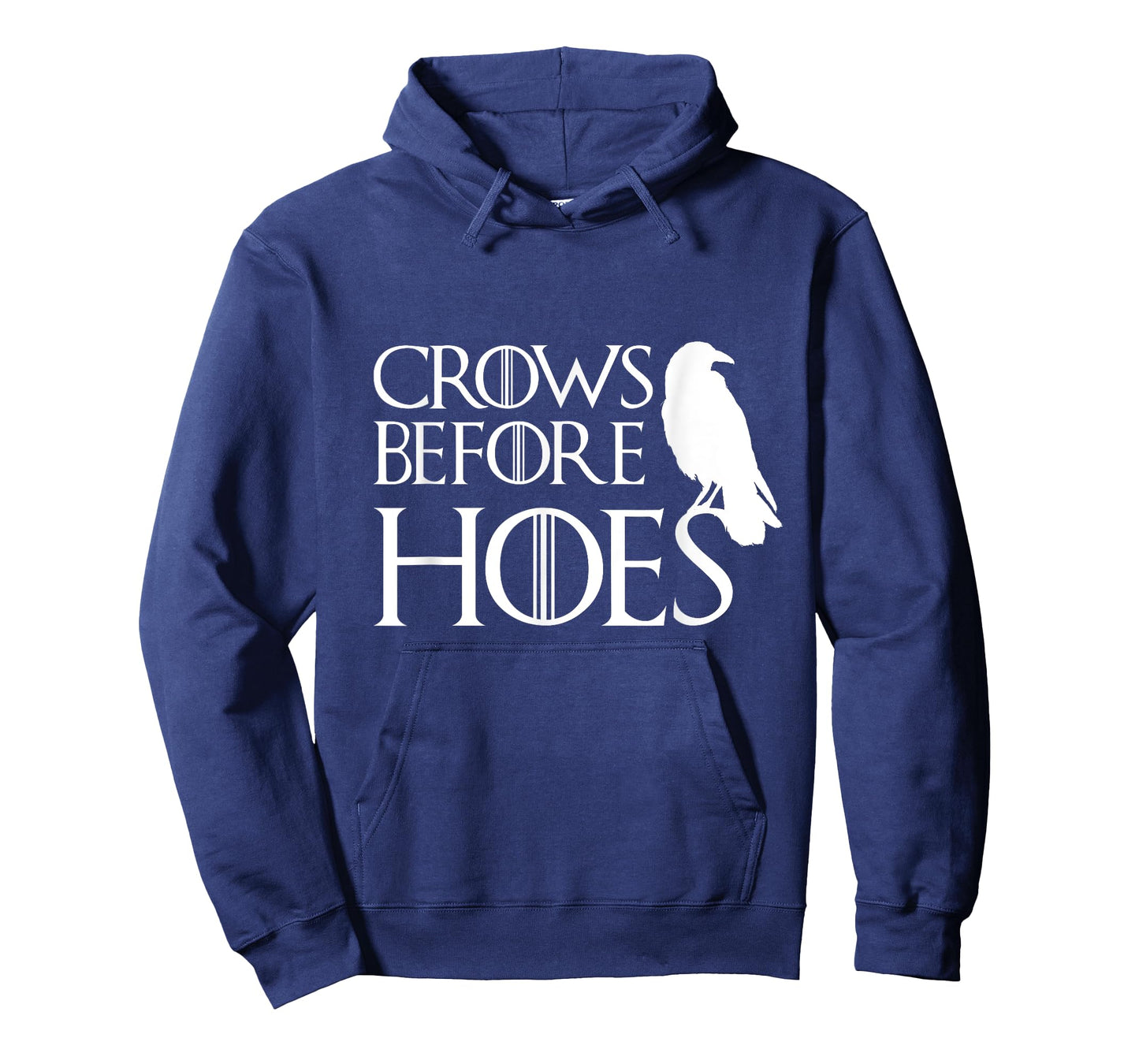 Men Women Crows Before Hoes Funny T Shirt Vintage Gift T-Shirt