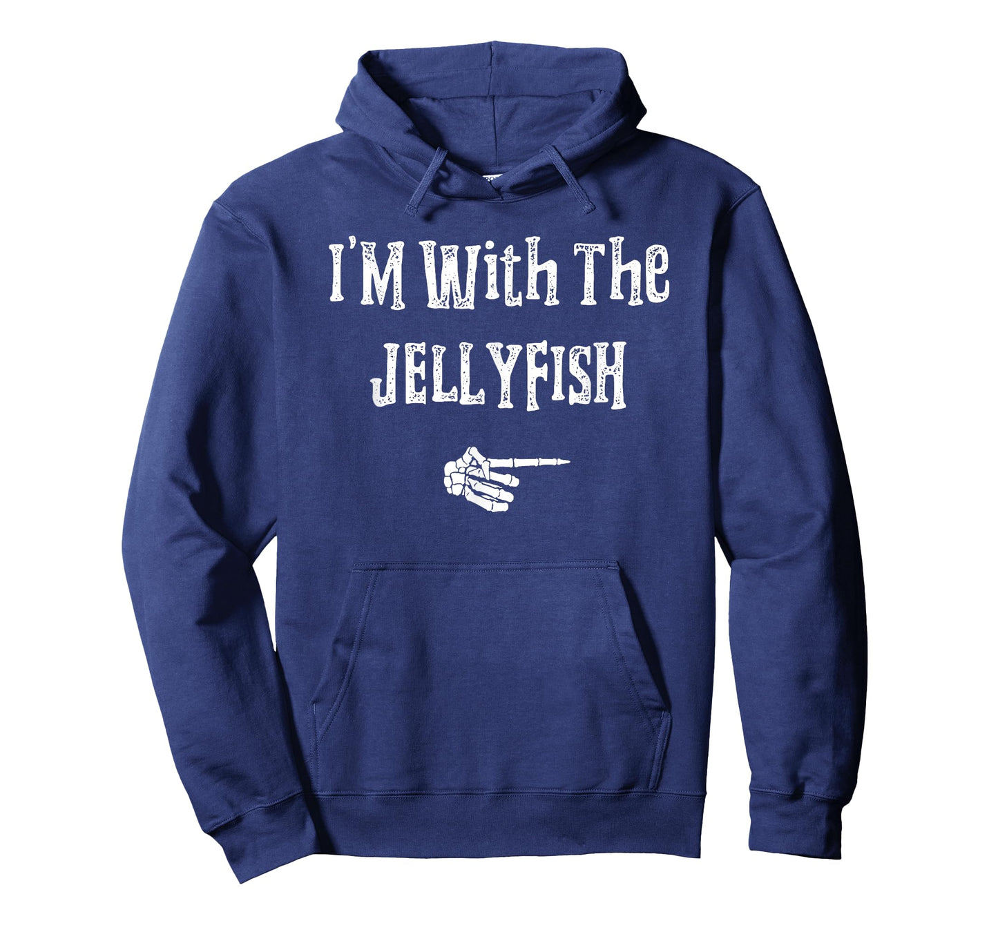 I'm with Jellyfish Halloween Costume Funny Couples Matching T-Shirt