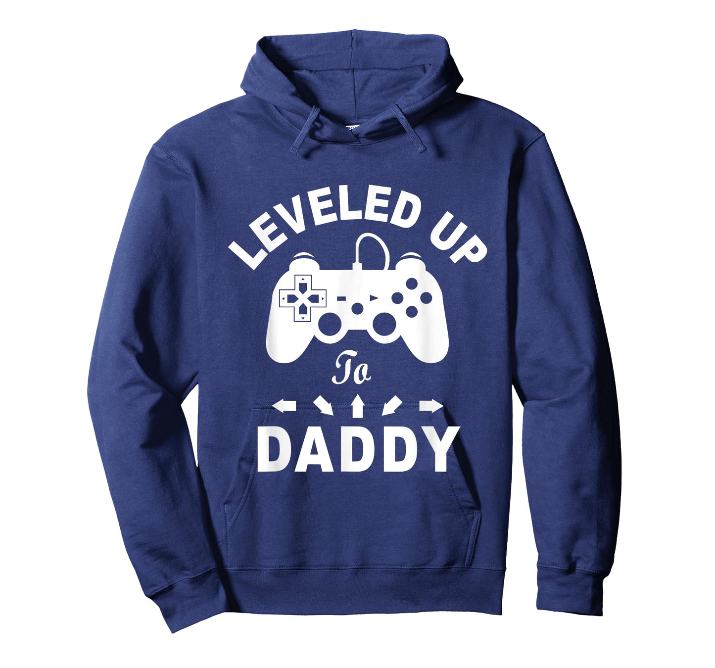 A And E Creative Men's Black Gamer Leveled Up To Daddy Video Game Dad T-Shirt