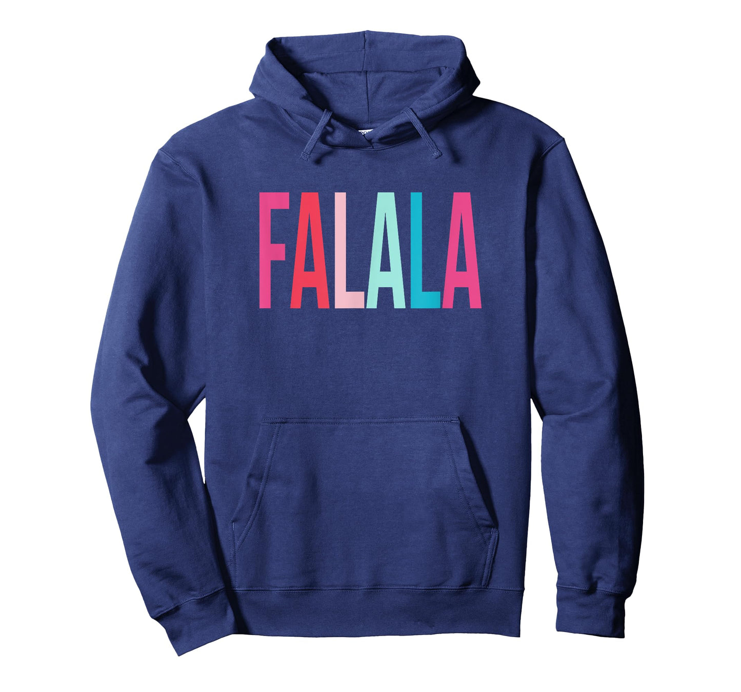 Womens Girls Falala Colorful Christmas T-Shirt