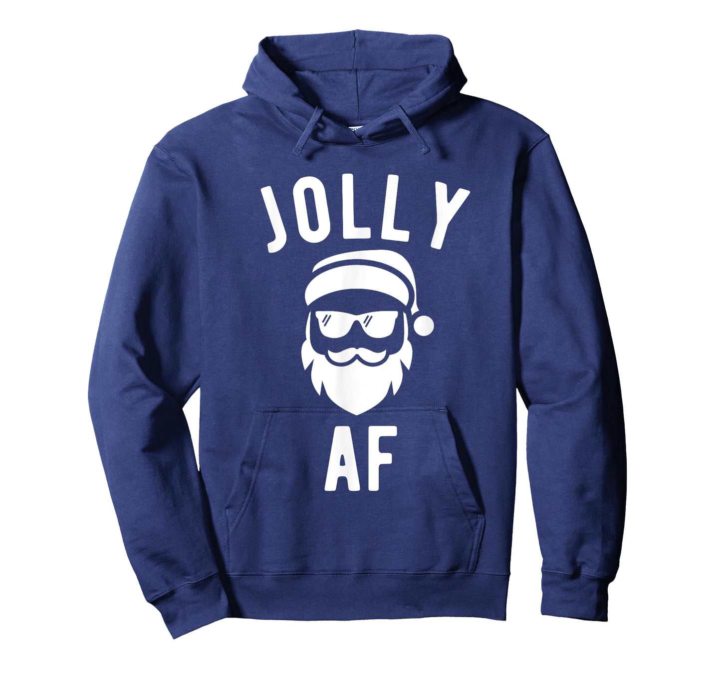 Jolly AF T Shirt Funny Christmas Santa Sunglasses Tshirt T-Shirt