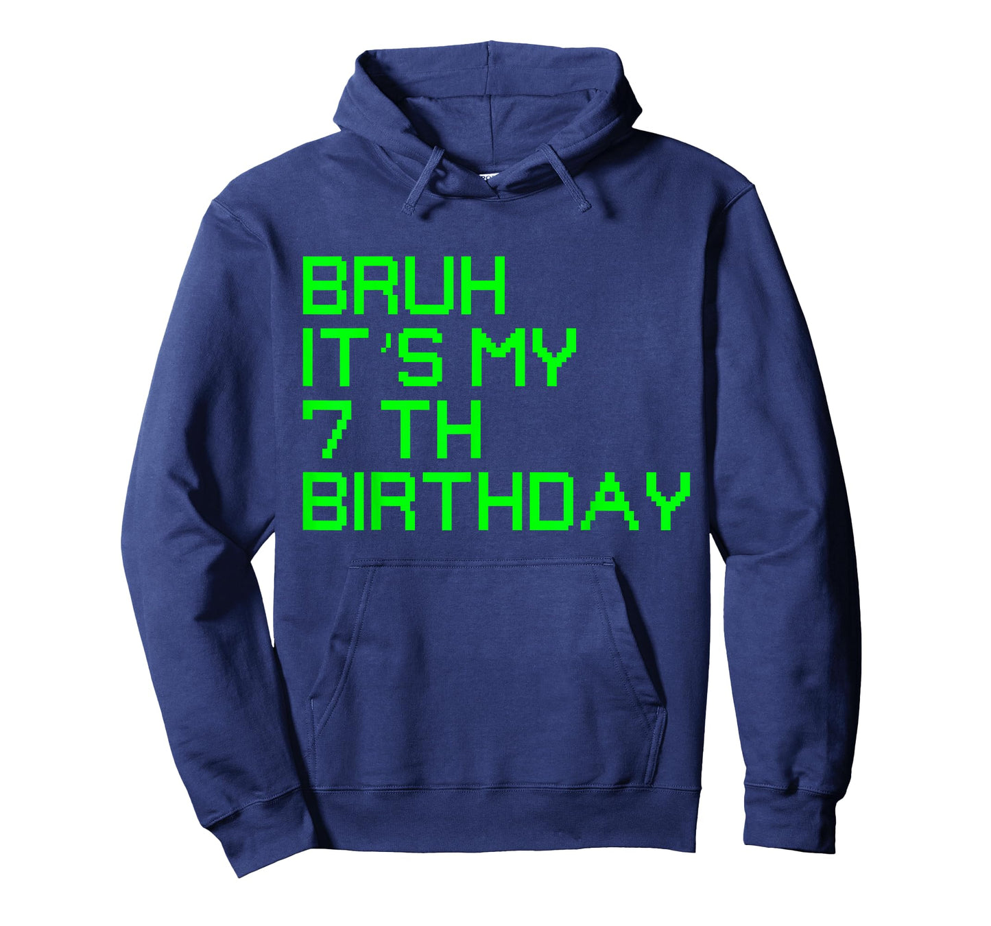 Bruh It's My 7th Birthday 7 Year Old Birthday Gamer T-Shirt