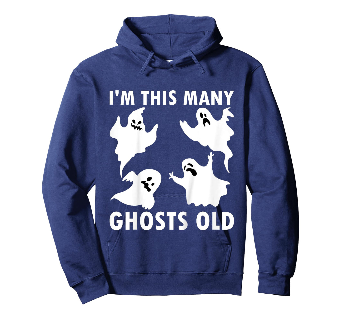 Kids 4 Year Old Boy Ghost Old 4th Birthday Kids T-Shirt