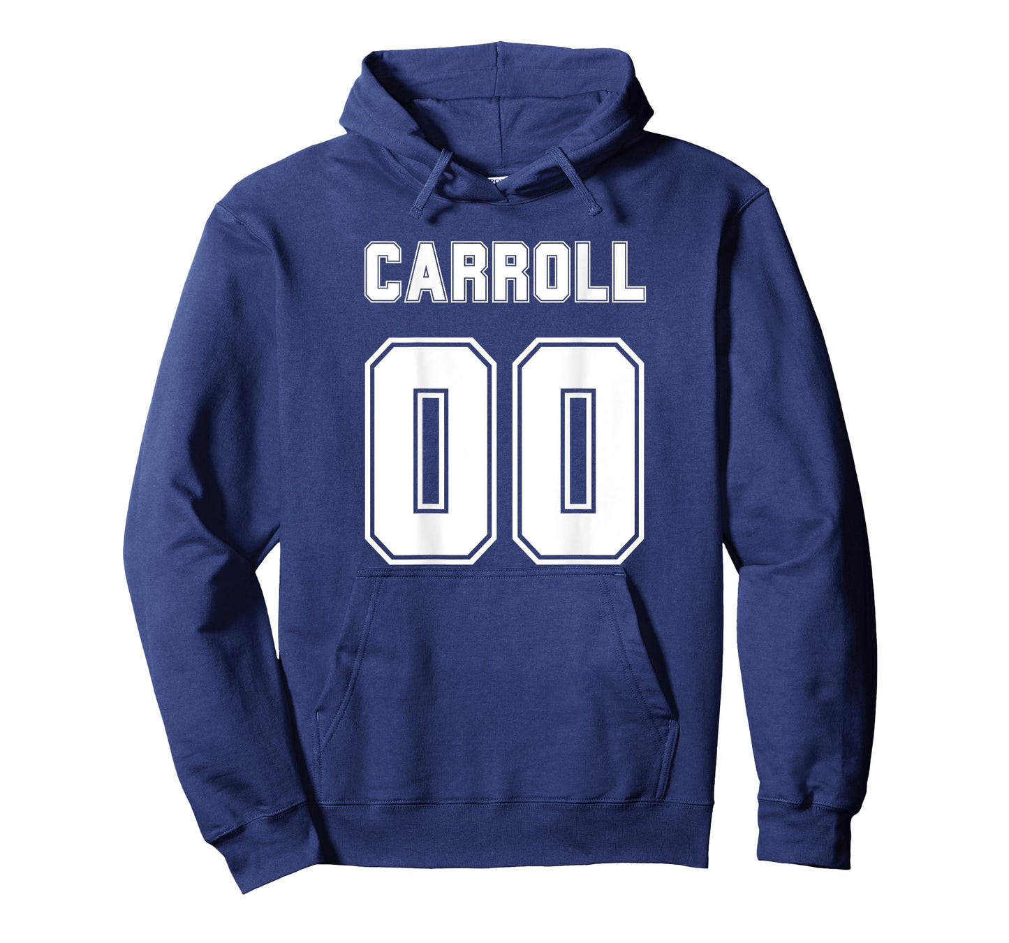 Carroll Name Back Sports Number Family Team T-Shirt