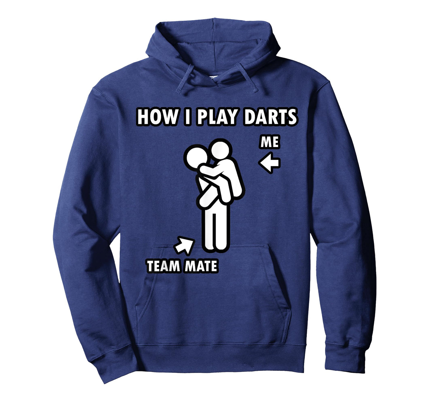 Funny Darts Shirt, Teammate Carrying Friend T-Shirt
