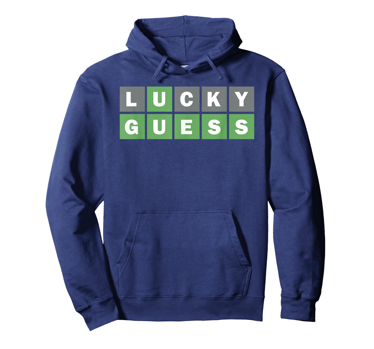 Lucky Guess, Five-Letter Word Guessing Game, Fun Word Puzzle T-Shirt