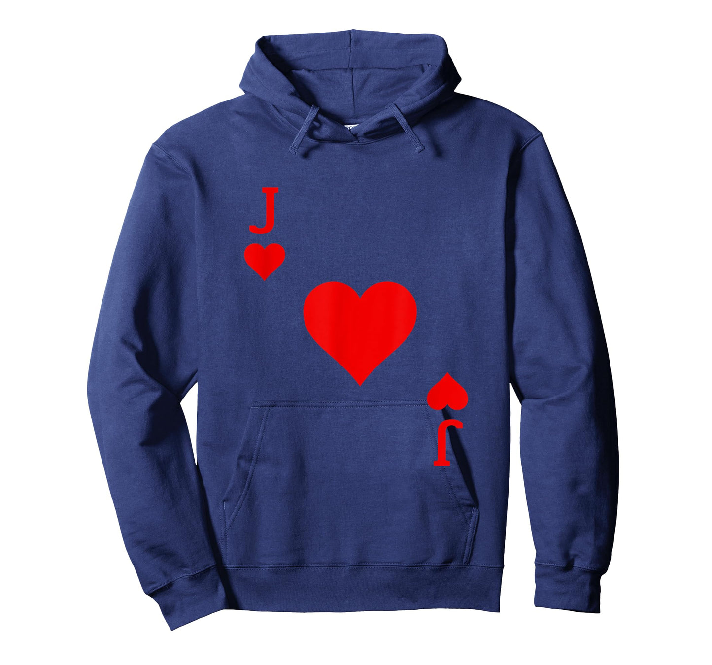 Jack of Hearts Deck of Cards Carnival Halloween Costume T-Shirt
