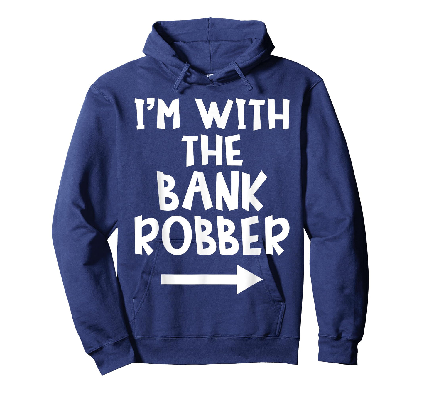 I'm With The Bank Robber Matching Couple Halloween Costume T-Shirt