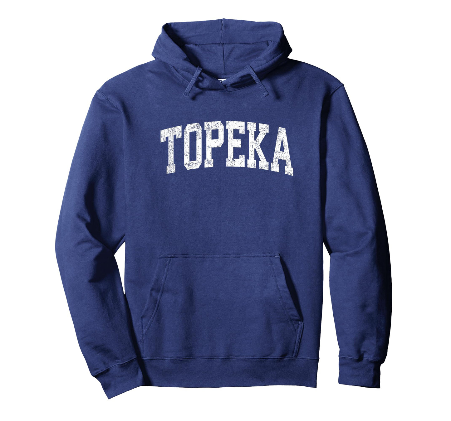 Topeka Kansas KS Vintage Athletic Sports Design T-Shirt