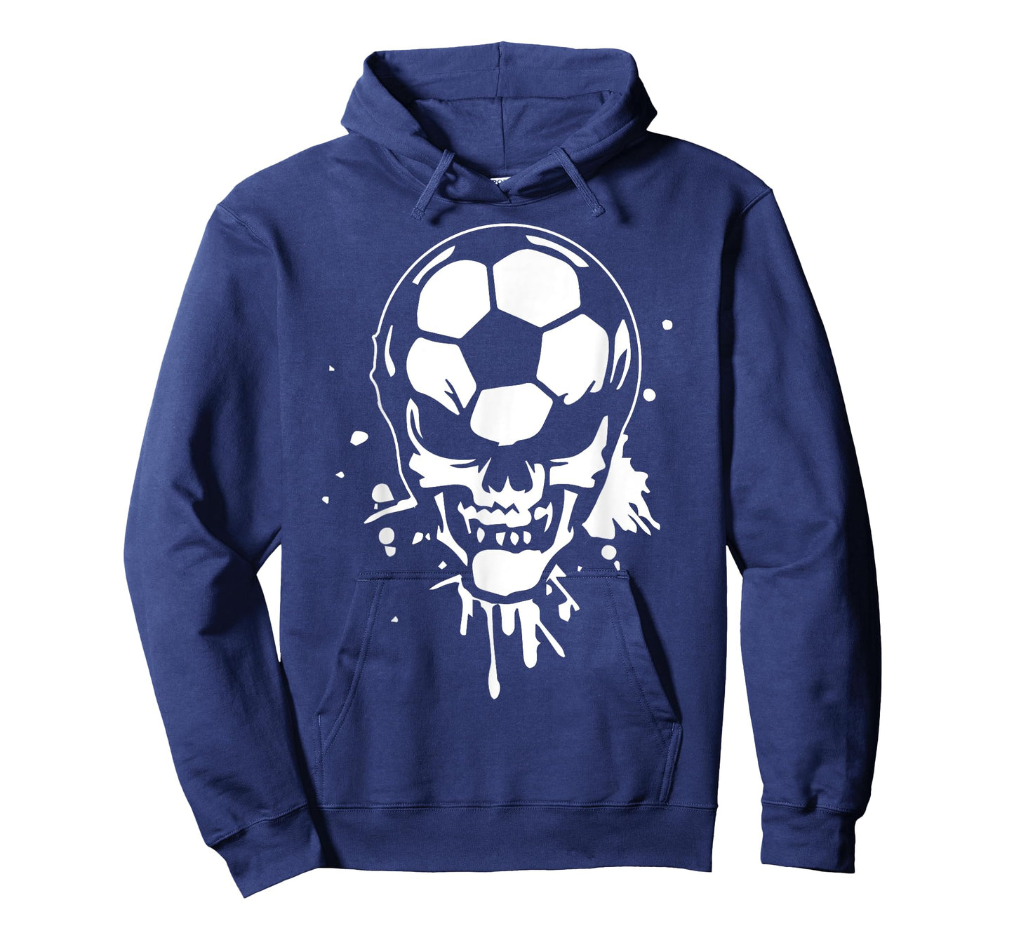Soccer Skeleton Funny Player Halloween Skull Hallows' Day T-Shirt