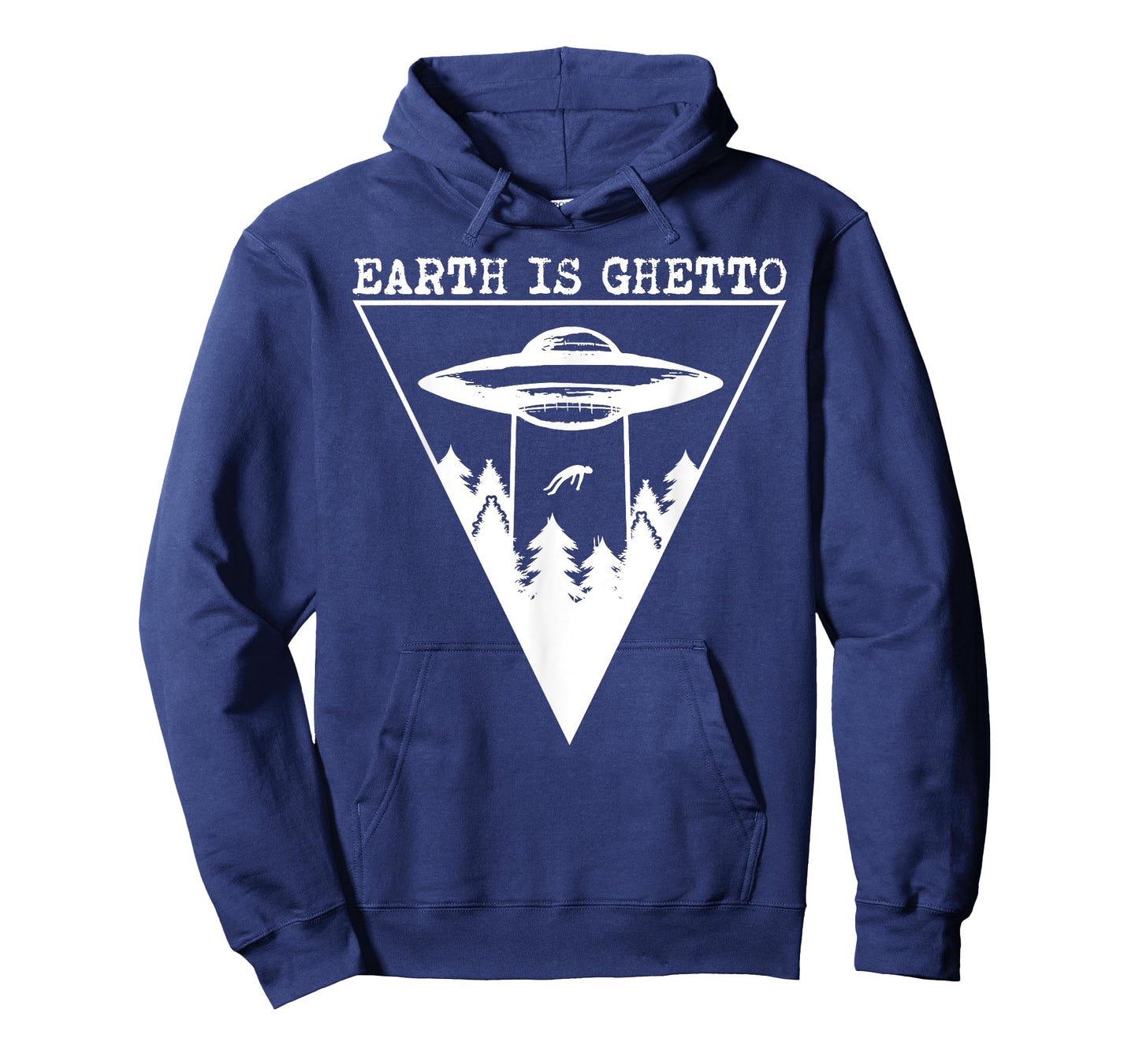 Earth Is Ghetto - Alien UFO Abduction T-Shirt
