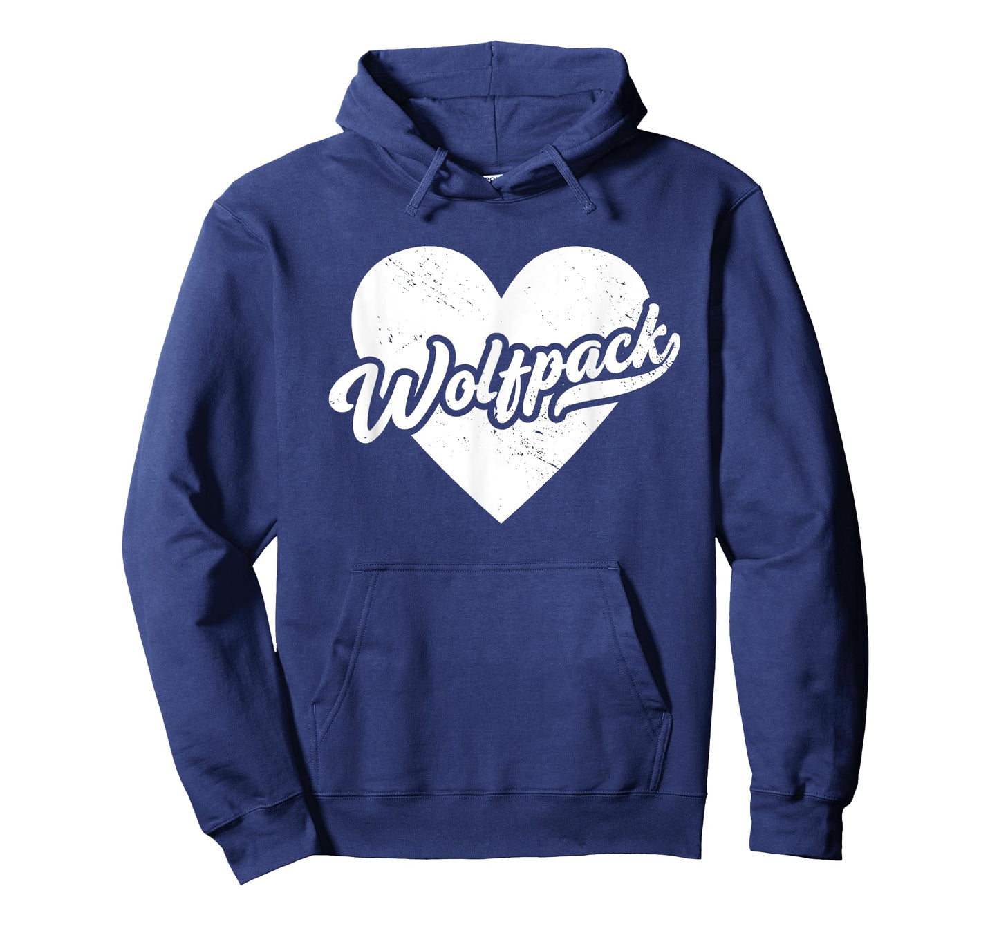 Vintage Wolfpack High School Spirit Go Pack Love T-Shirt