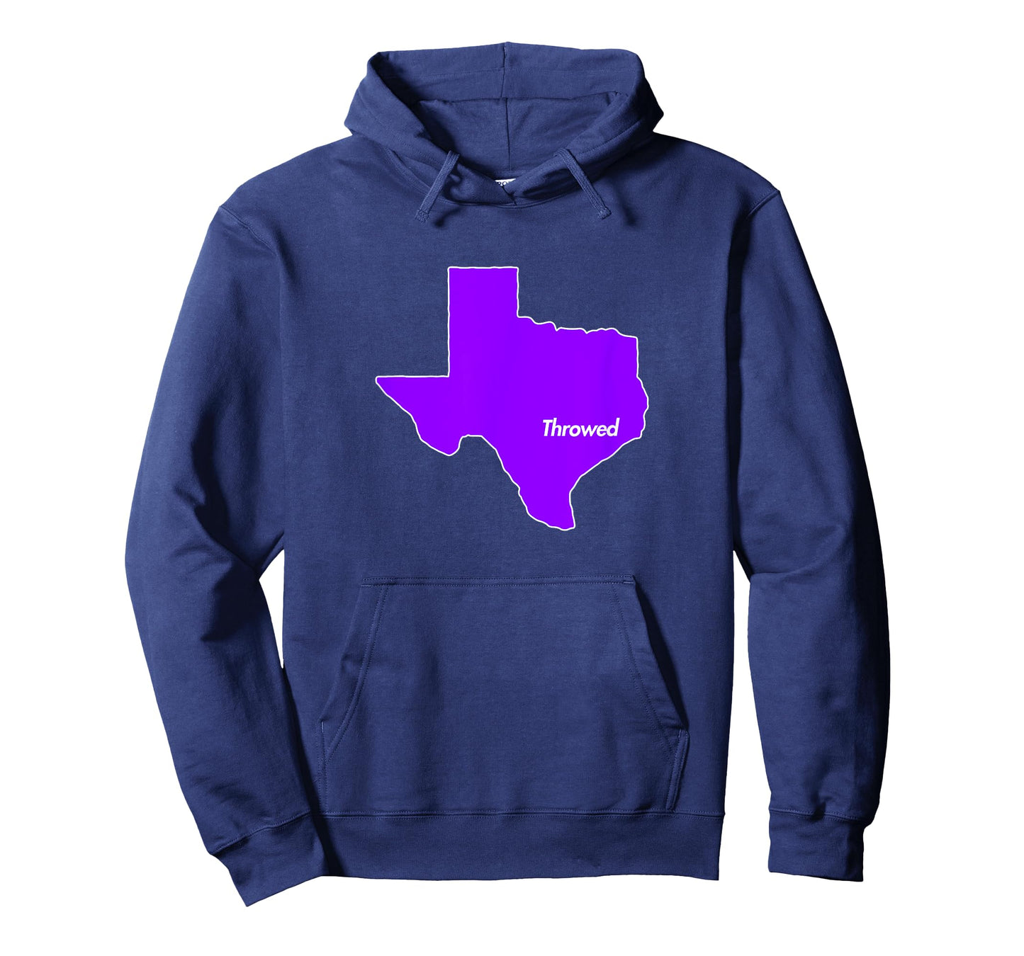 Throwed Houston Purple Texas State TX Lean Screw Chopped T-Shirt
