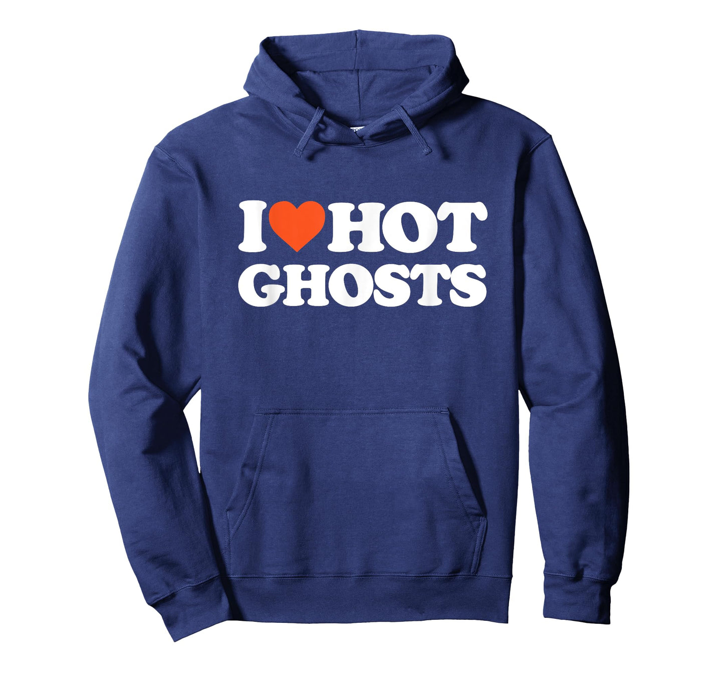 I Love Hot Ghosts - I Heart Hot Ghosts - Sexy Ghost T-Shirt