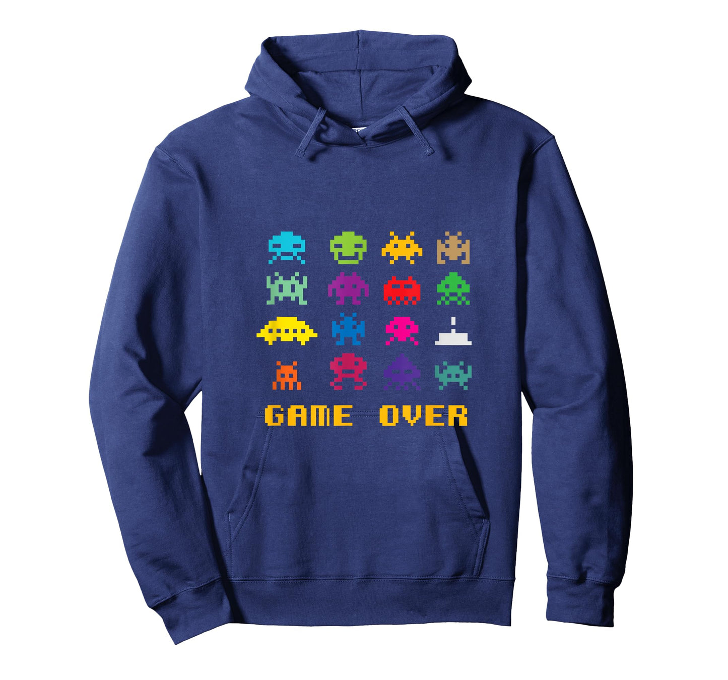 "Game Over" retro alien invaders tshirt 80s 8-bit video game T-Shirt