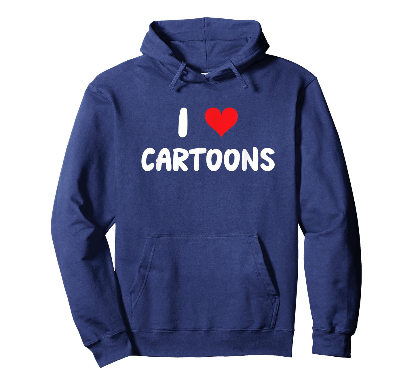 I Love Cartoons - Heart - Artist Comic Strip Newspaper T-Shirt