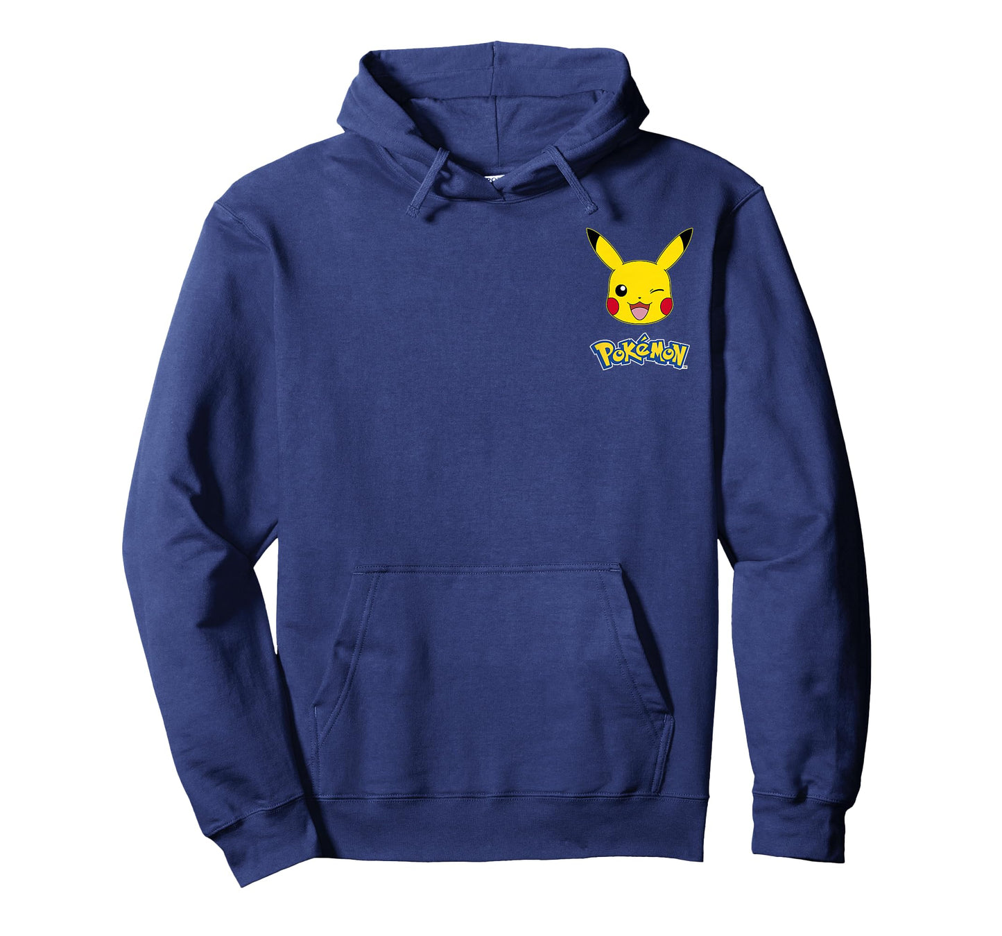 Pokémon Winking Pikachu Small Pocket Size Logo T-Shirt