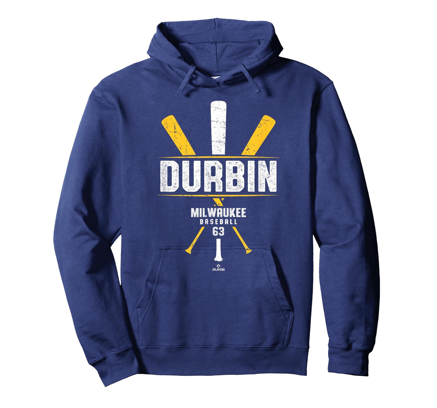 Vintage Baseball Bat Gameday Caleb Durbin Milwaukee Baseball T-Shirt