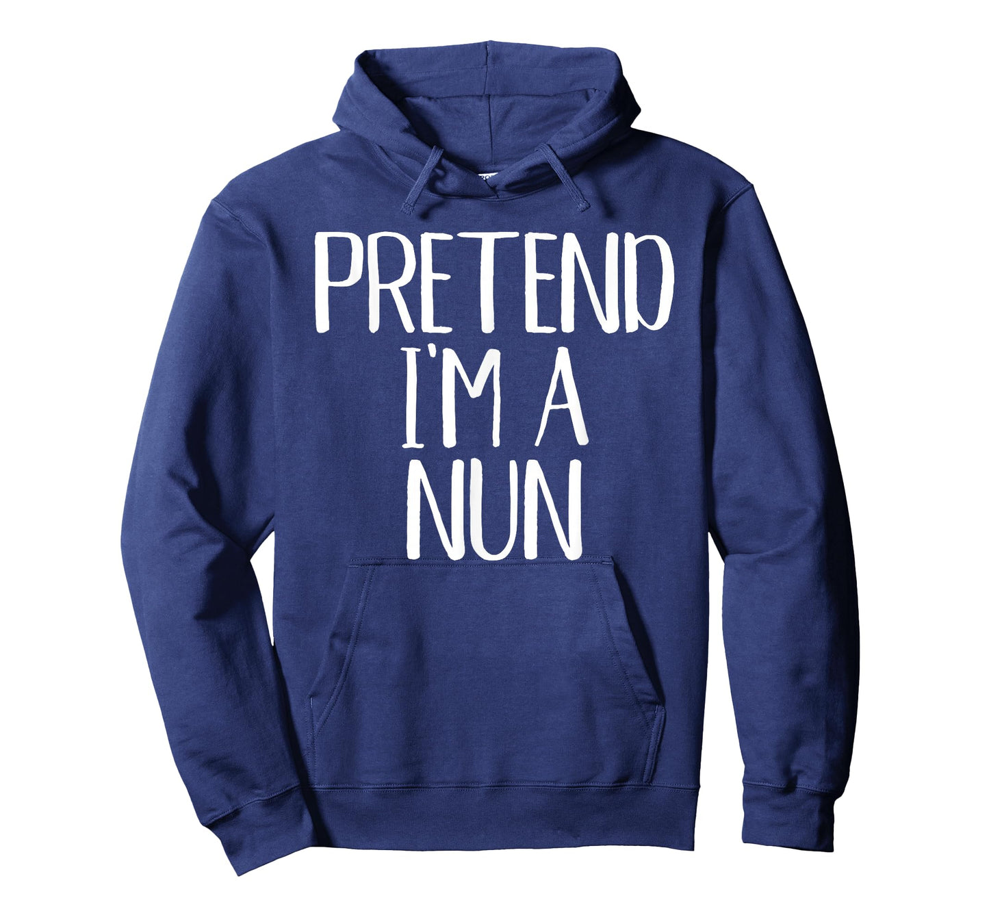 Pretend I'm A Nun Costume Family Funny Halloween Party T-Shirt