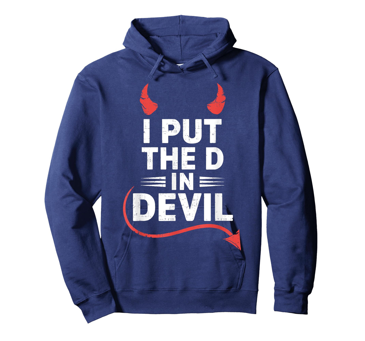 I Put the D in Devil Funny Halloween Matching Couple T-Shirt