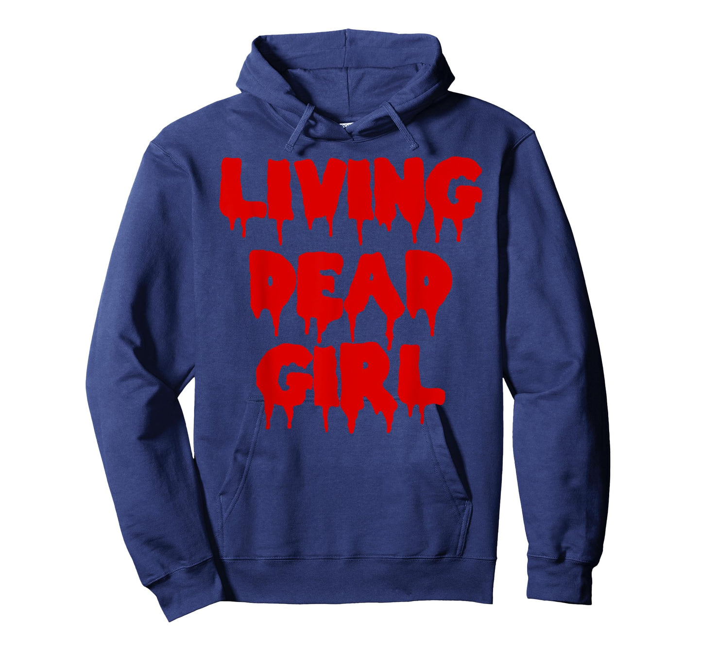 Dripping Blood Halloween Zombie Movie Living Dead Girl T-Shirt