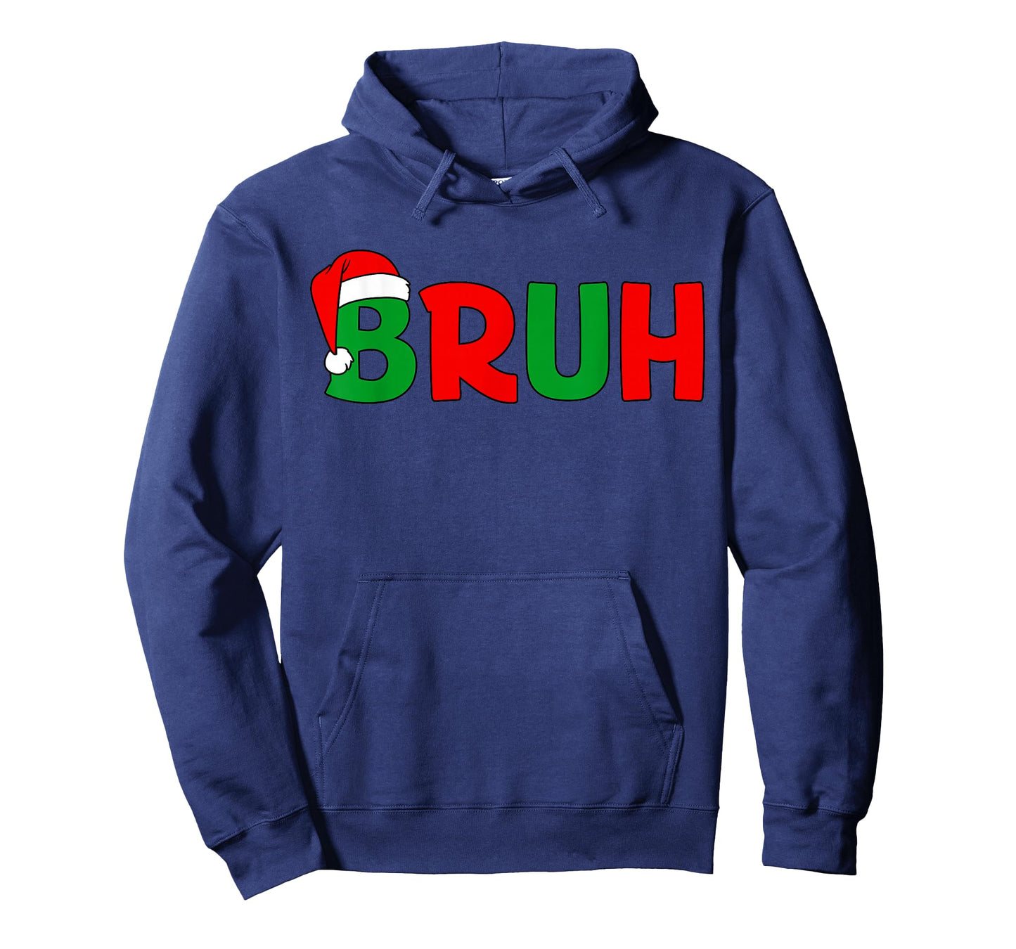 Bruh Christmas Kids Teens Boys Funny Christmas Humor Meme T-Shirt