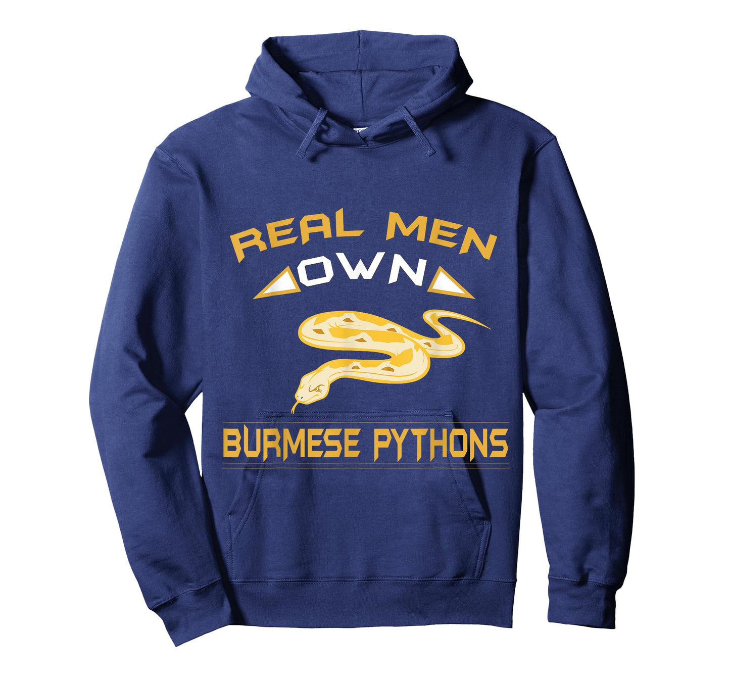 Real Men Own Burmese Pythons Snakes are Best Pets T-Shirt! T-Shirt