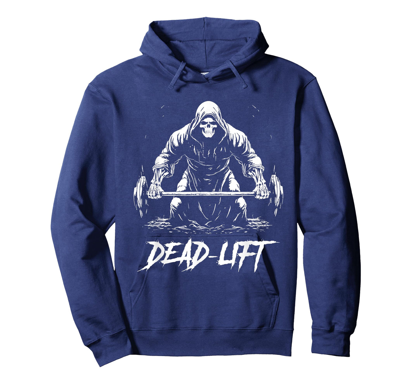 Funny Dead Lift Grim Reaper Halloween Gym Weights Training T-Shirt