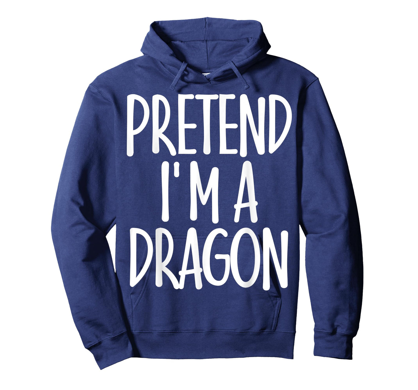 Easy Pretend I'm Dragon Costume Gift Joke Halloween Apparel T-Shirt