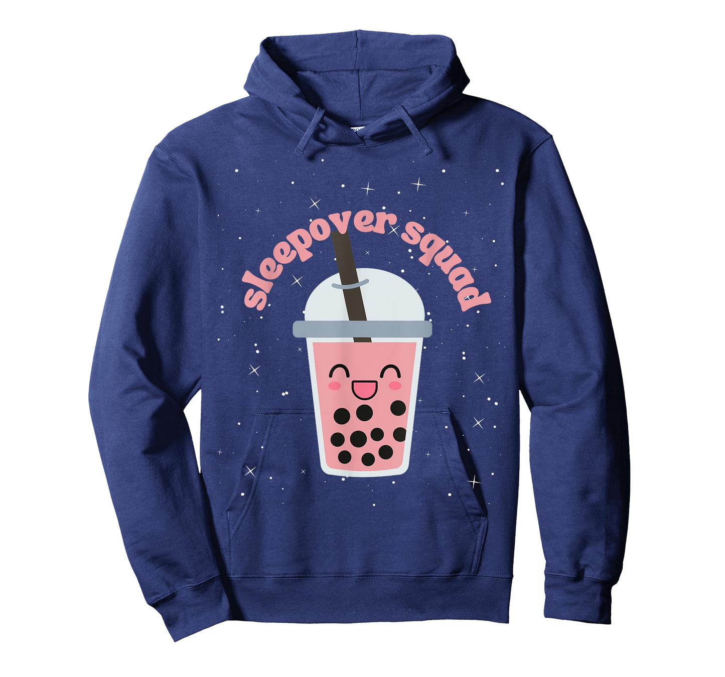 Slumber Party Squad Boba Bubble Tea Sleepover Kit Spa Party T-Shirt
