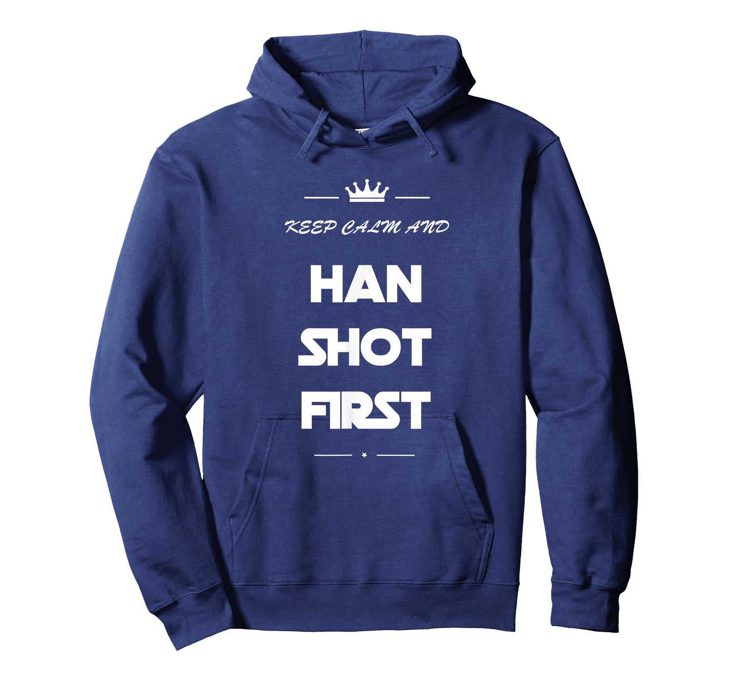 Keep Calm and Han Shot First Shirt Funny 80s Movie Tee T-Shirt
