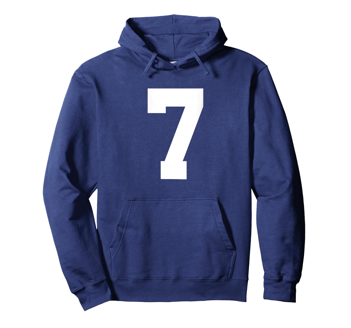 Number 7 (on Back) Sports Team Jersey Number T-Shirt