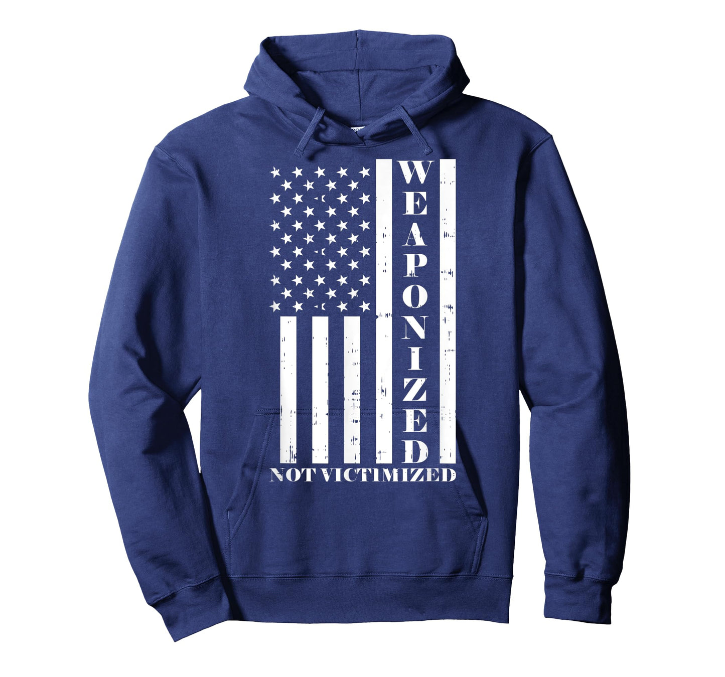 US American Flag - Gun Owner - Weaponized Not Victimized T-Shirt