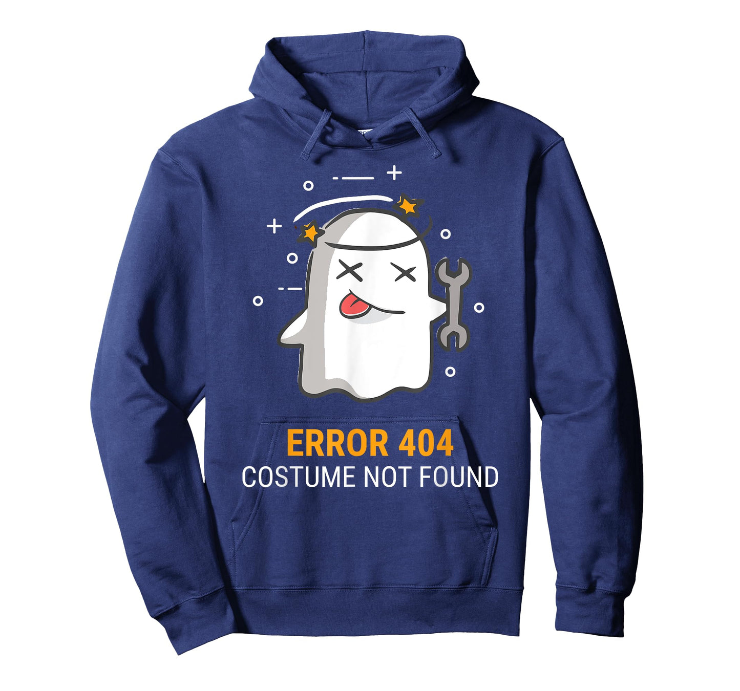 Error 404 Costume Not Found Easy Halloween Ghost T-Shirt