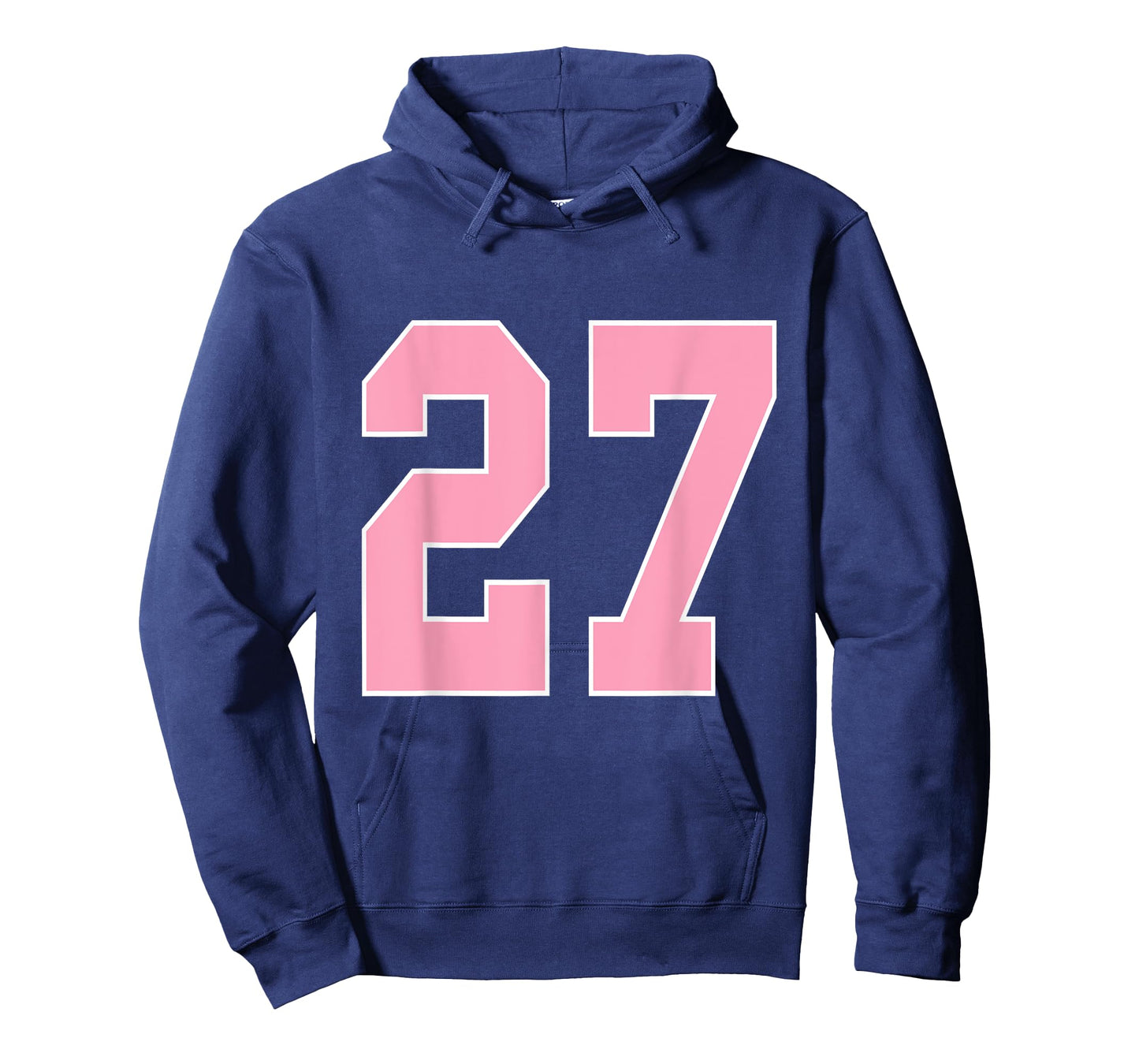 Number 27 Shirt Pink Football Basketball Breast Cancer Aware T-Shirt