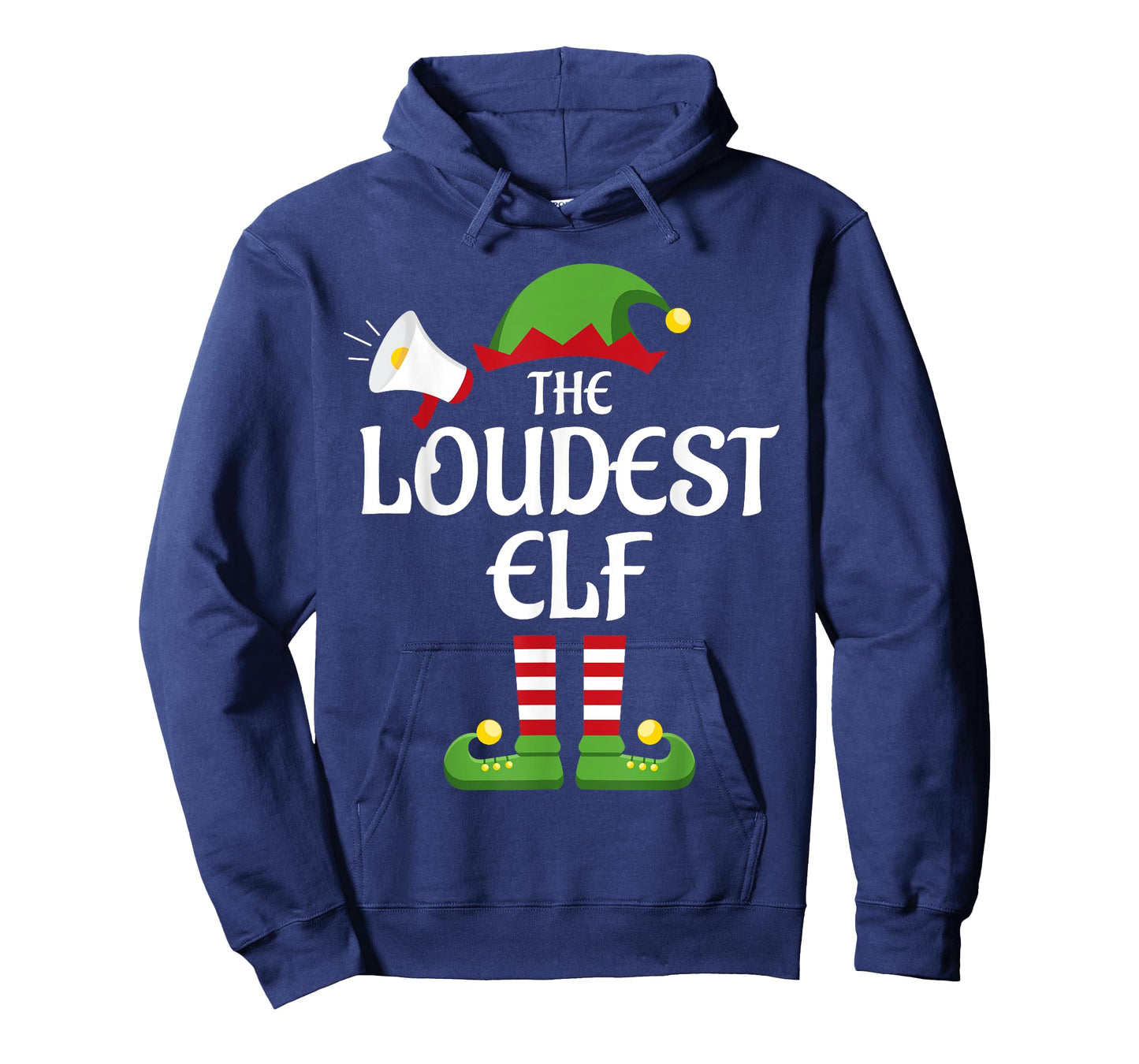Loudest Elf Family Matching Group Christmas T-Shirt