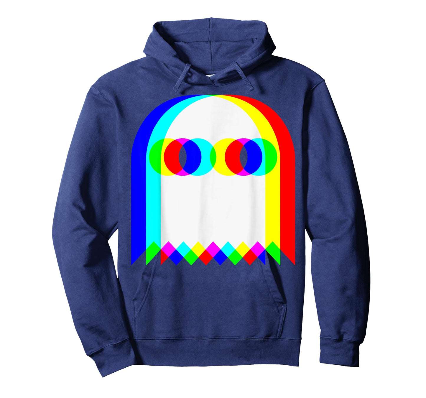 Ghost Trippy Vaporwave Halloween Techno Rave Funny Gamer T-Shirt