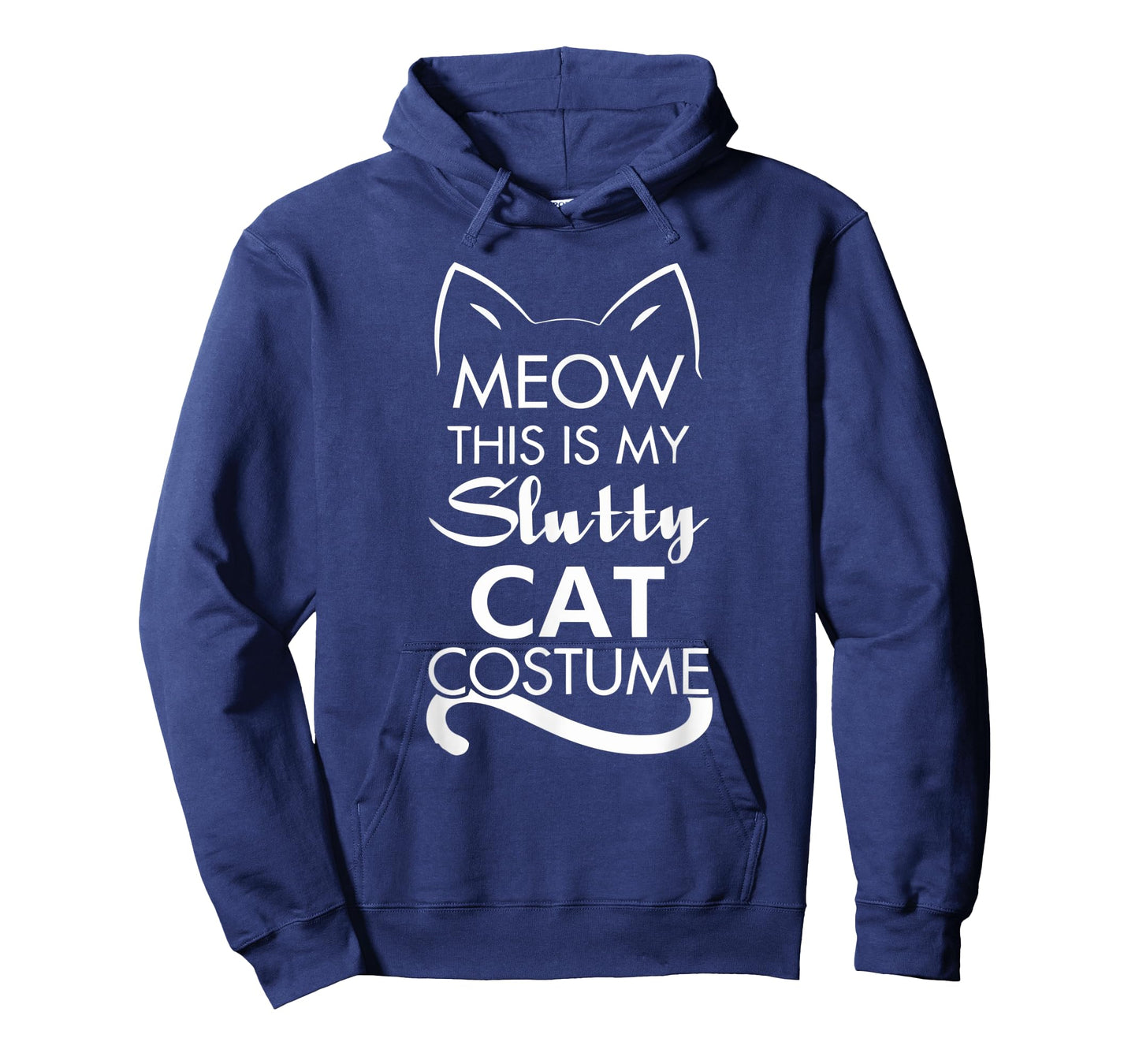 Funny Meow This is My Slutty Cat Halloween Costume T-Shirt for Men Women