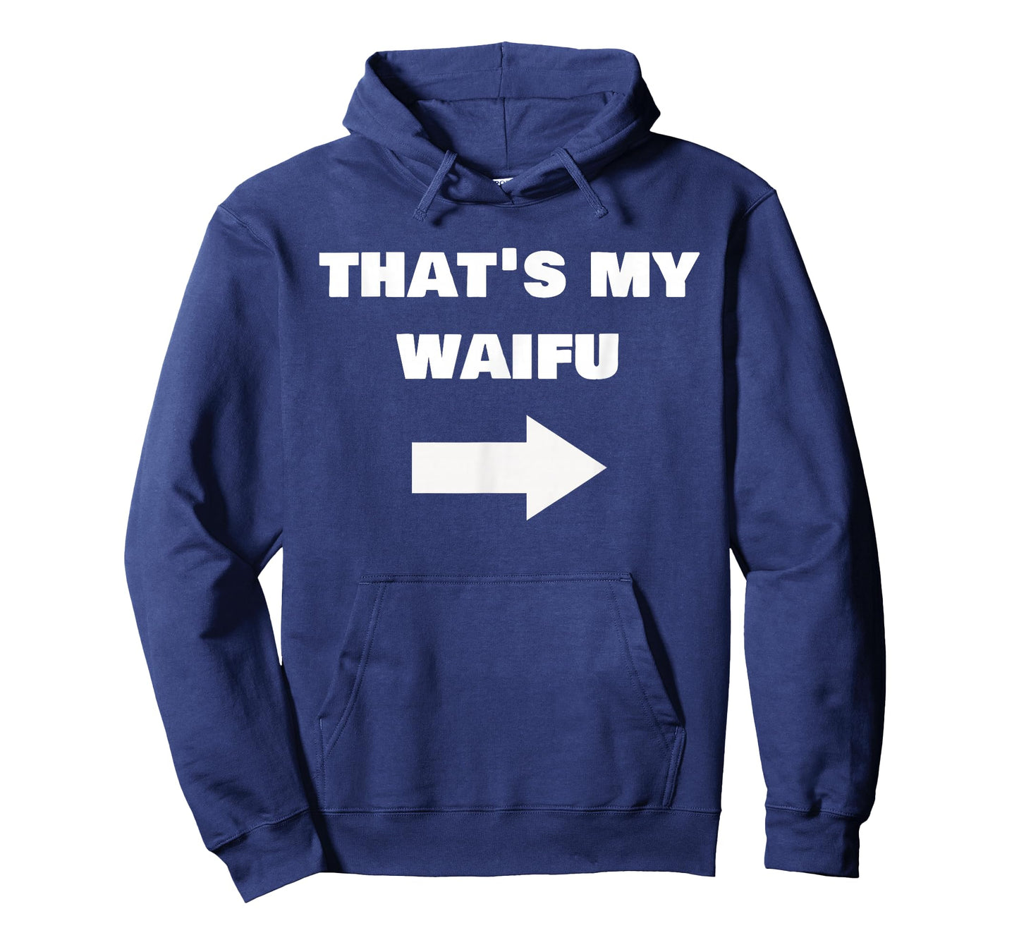 Love My Waifu Funny Cringe Anime Isekai Weeb Pointing Arrow T-Shirt
