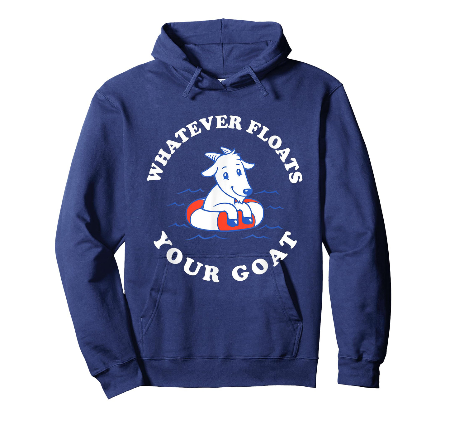 Whatever Floats Your Goat T-Shirt - Funny Goat Boat Pun T-Shirt