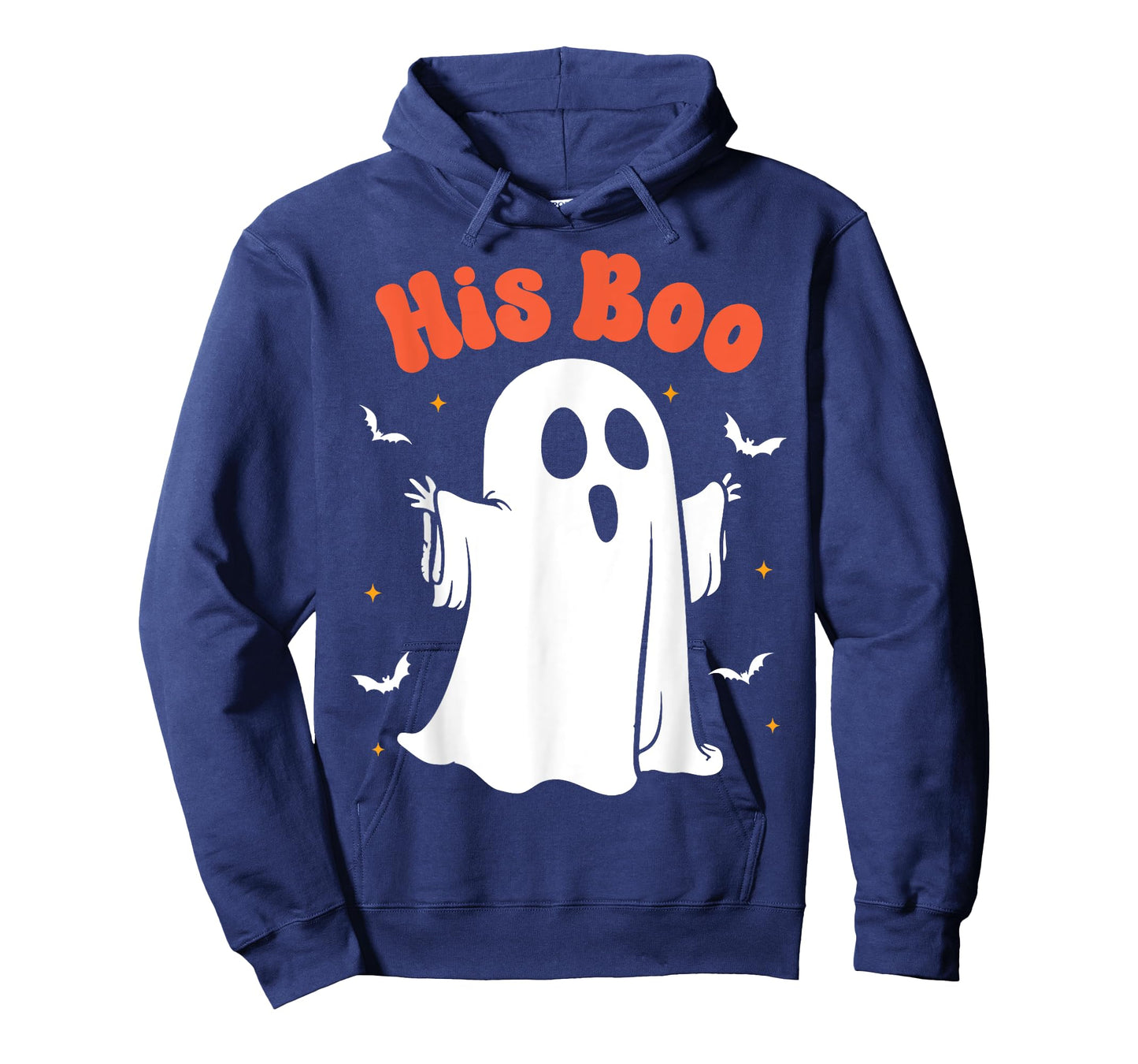 Her Boo & His Boo Funny Matching Halloween Pajama Couples T-Shirt
