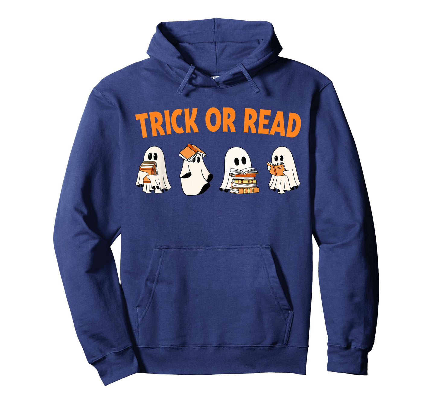 Trick or Read Halloween Ghost Reading Book Lover Halloween T-Shirt