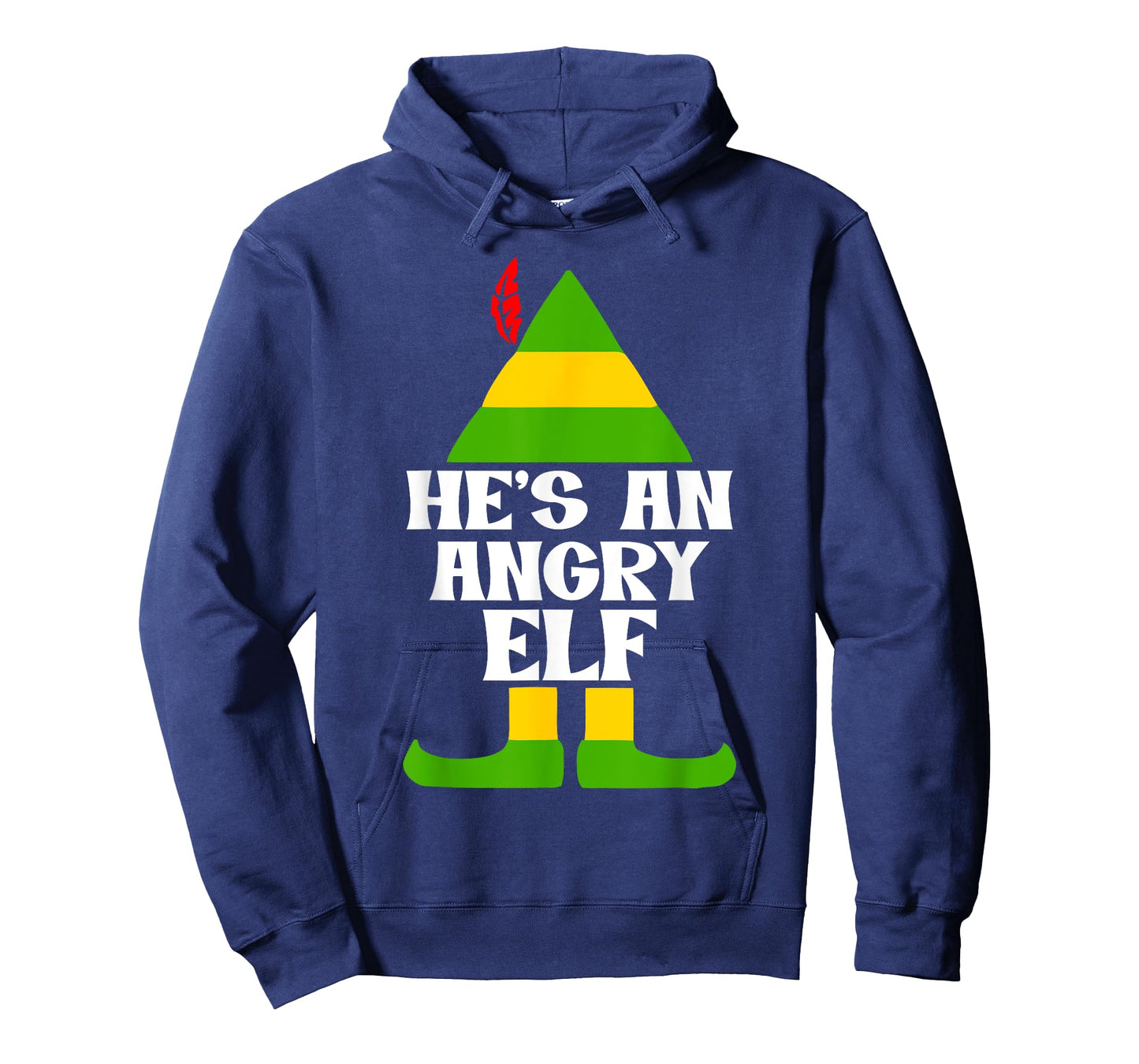 He's An Angry Elf funny design T-Shirt